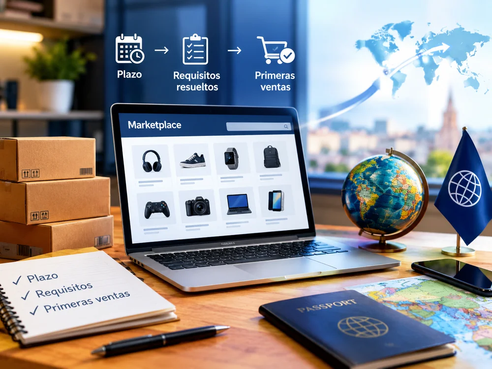 Los tres pasos de abrir un marketplace nuevo: plazo, requisitos resueltos y primeras ventas